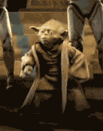 HAPPY, YODA IS