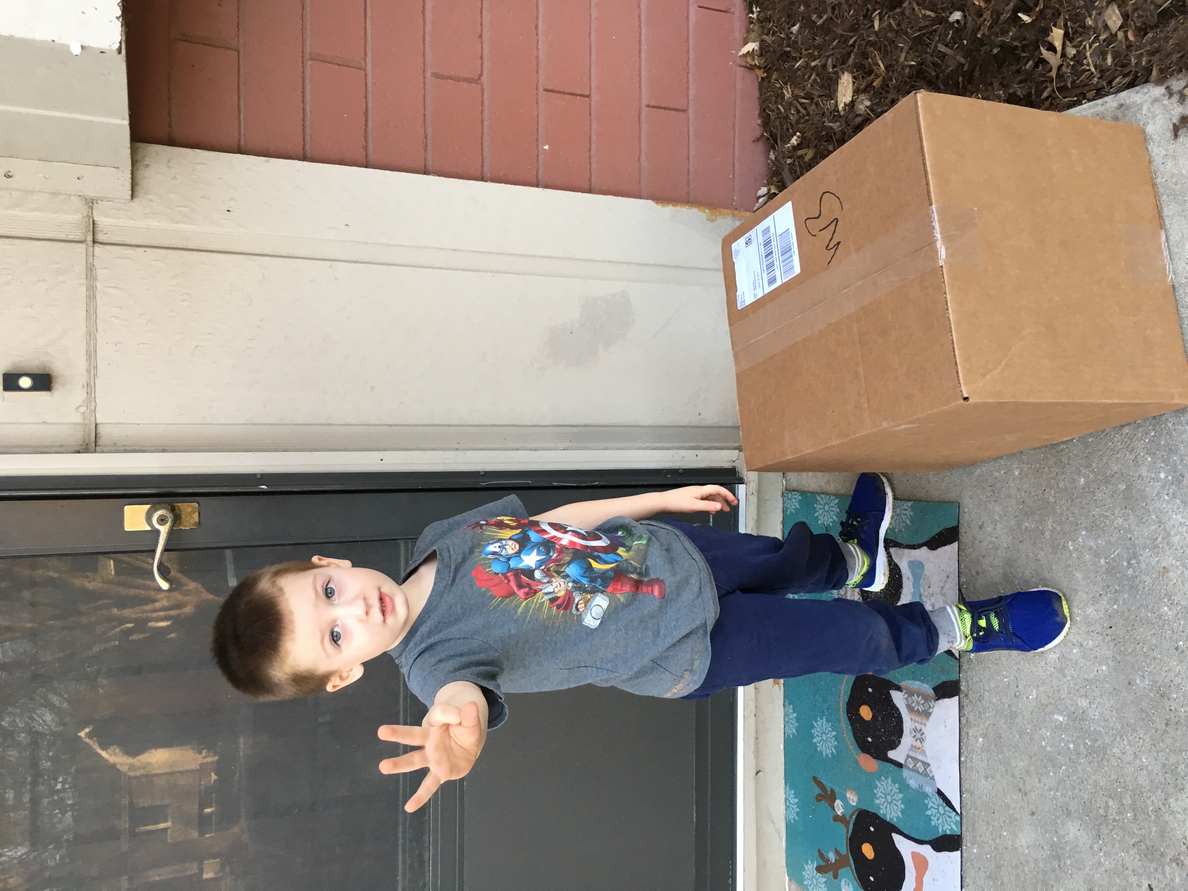 Box is here