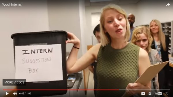 woot interns suggestion box
