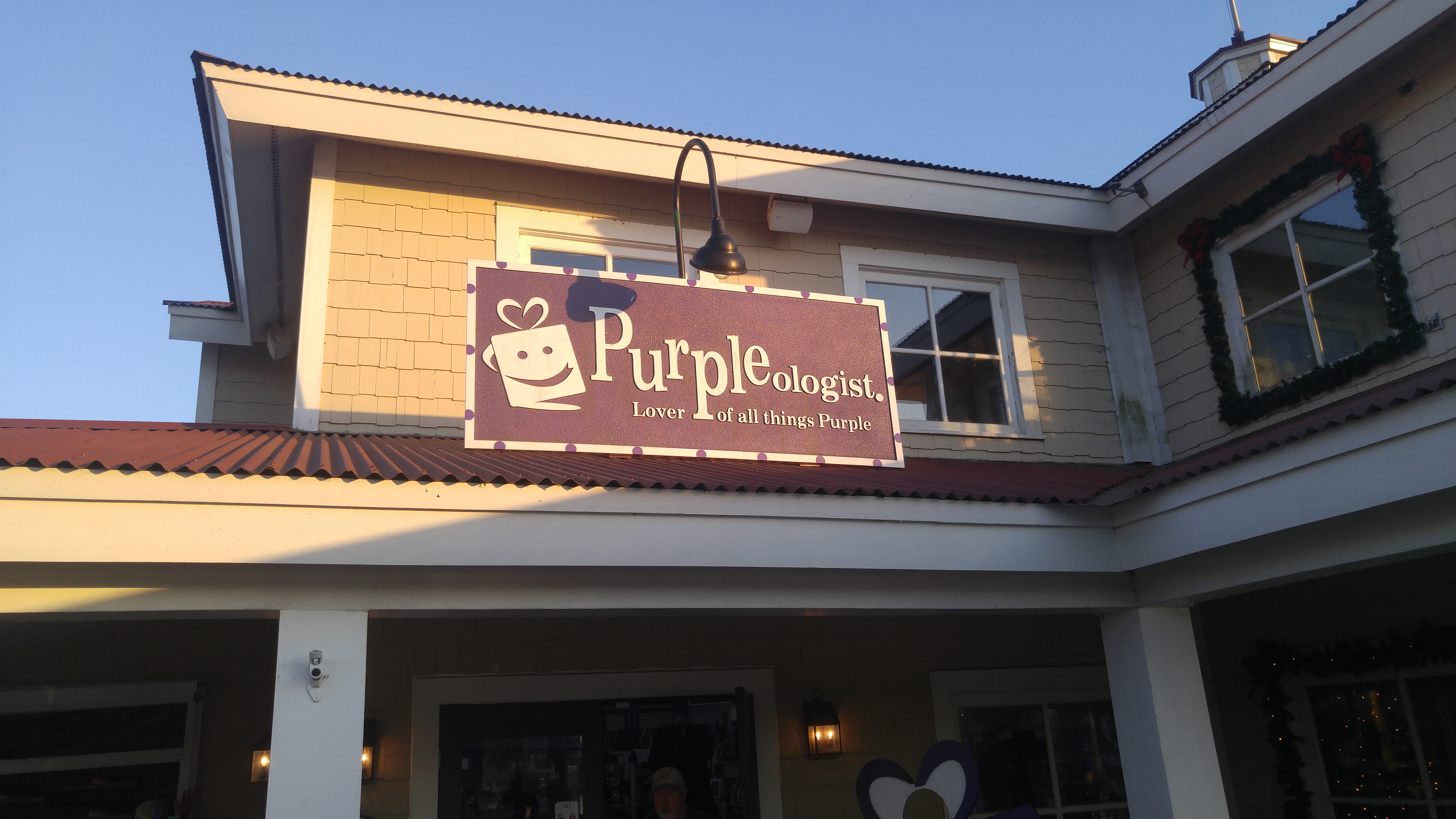 purple