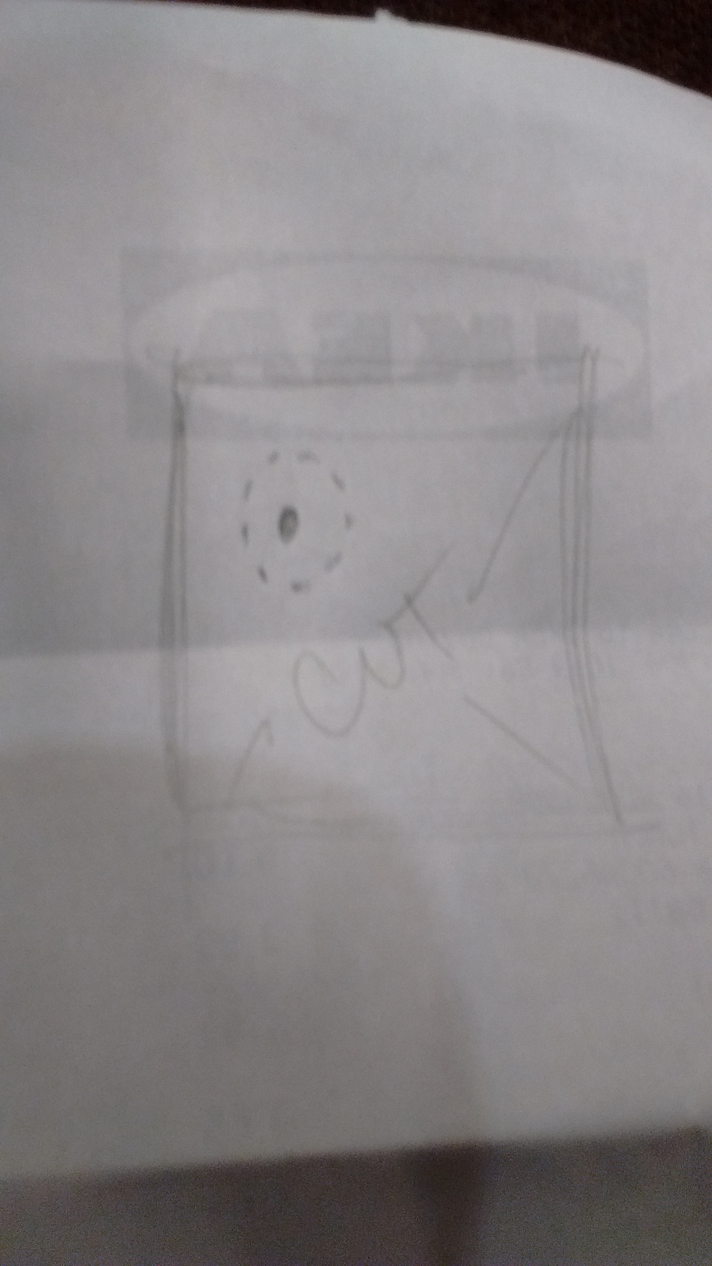 drain pan sketch