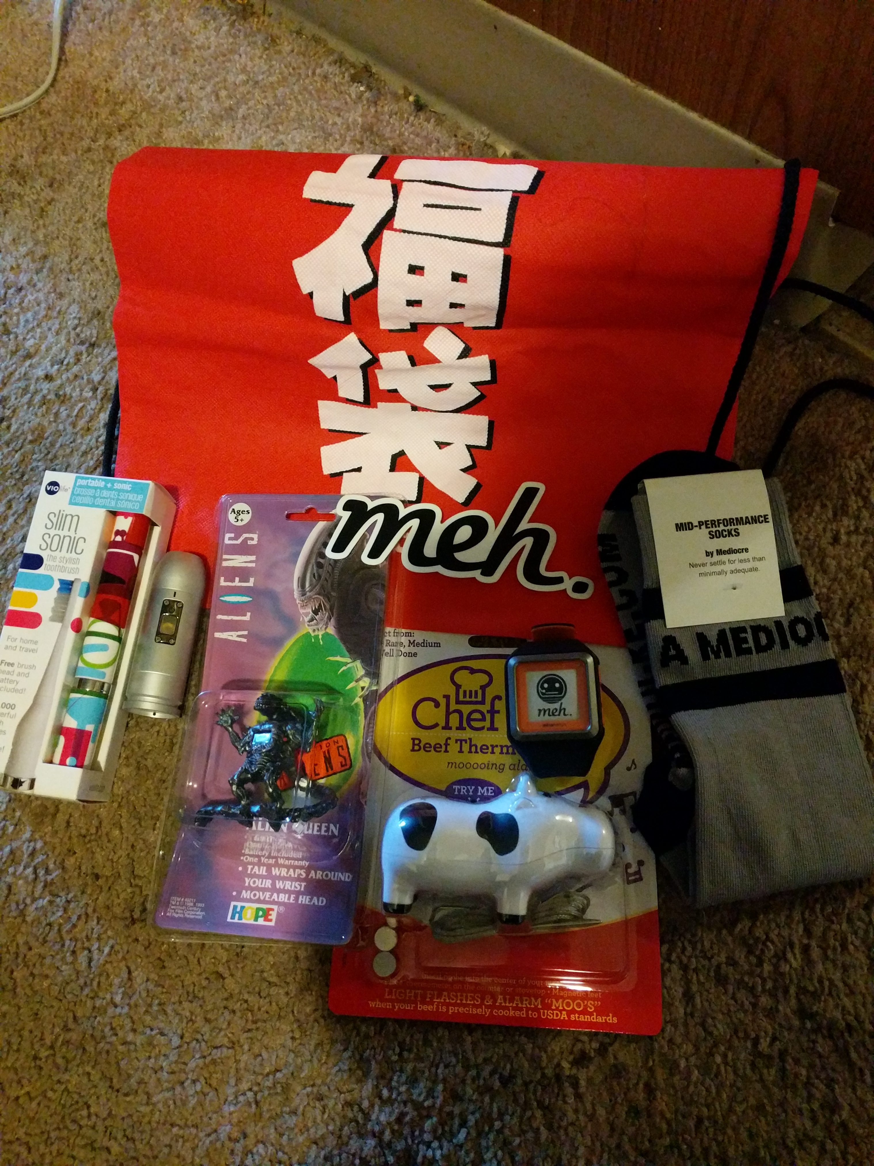 The haul!
