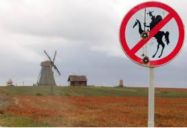 no jousting