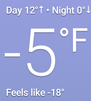 cold