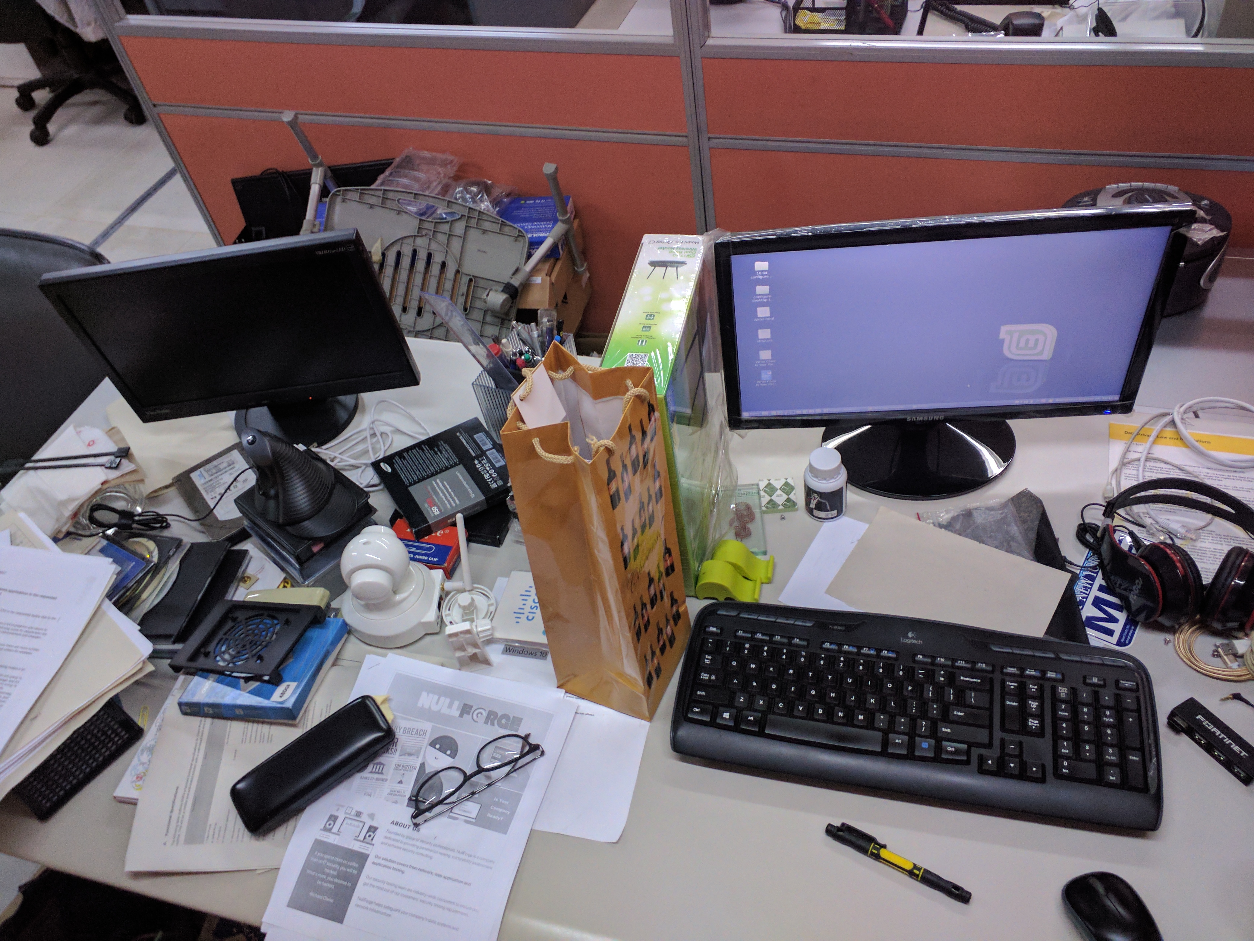 My desktop irl