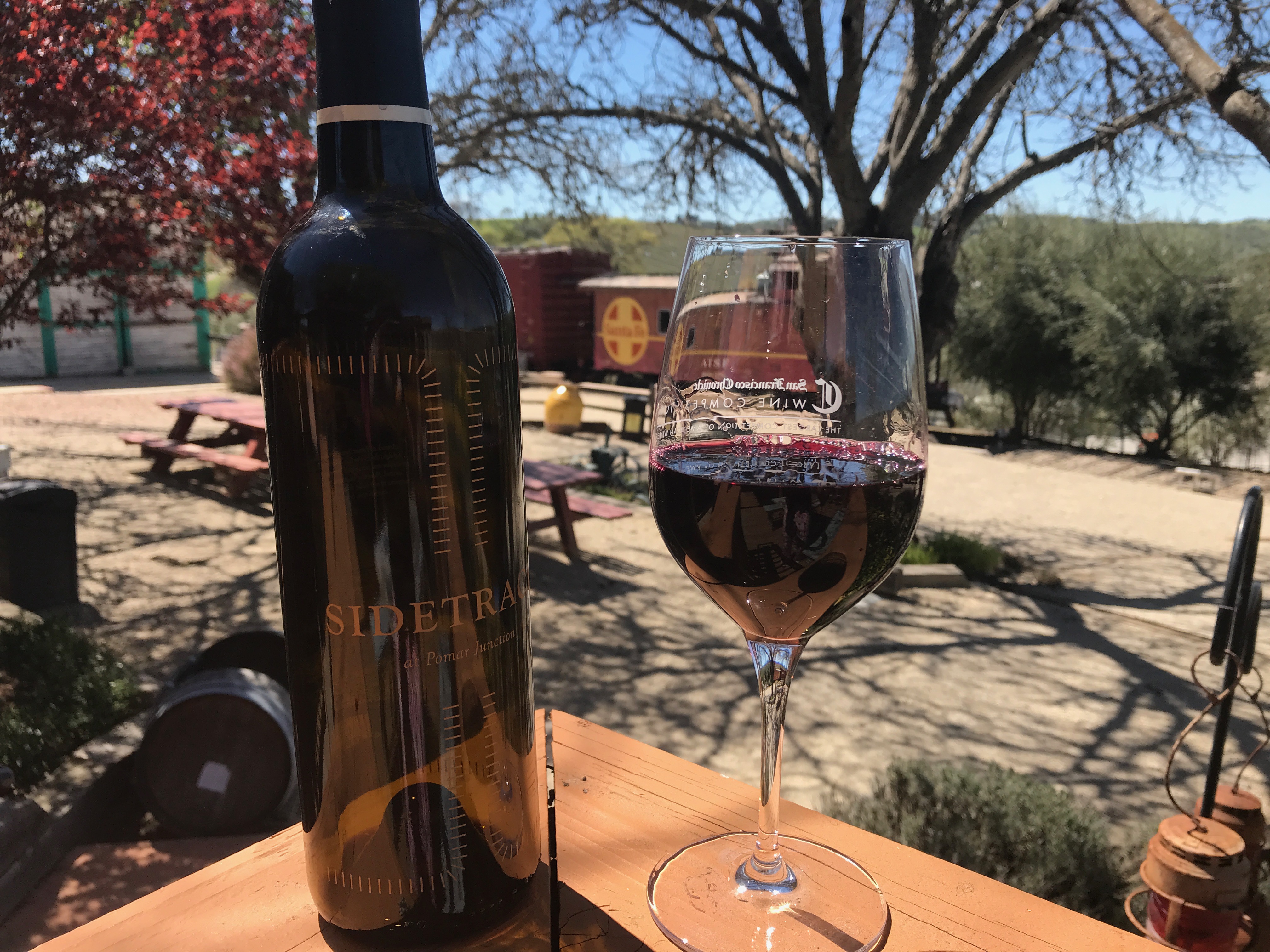 Sidetrack Red in a Glass
