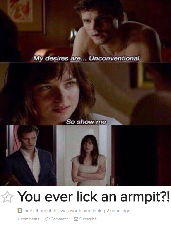 50 Shades of Armpit