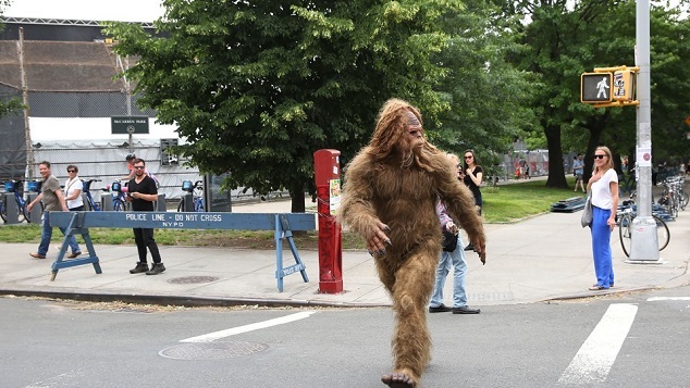 Blonde Bigfoot