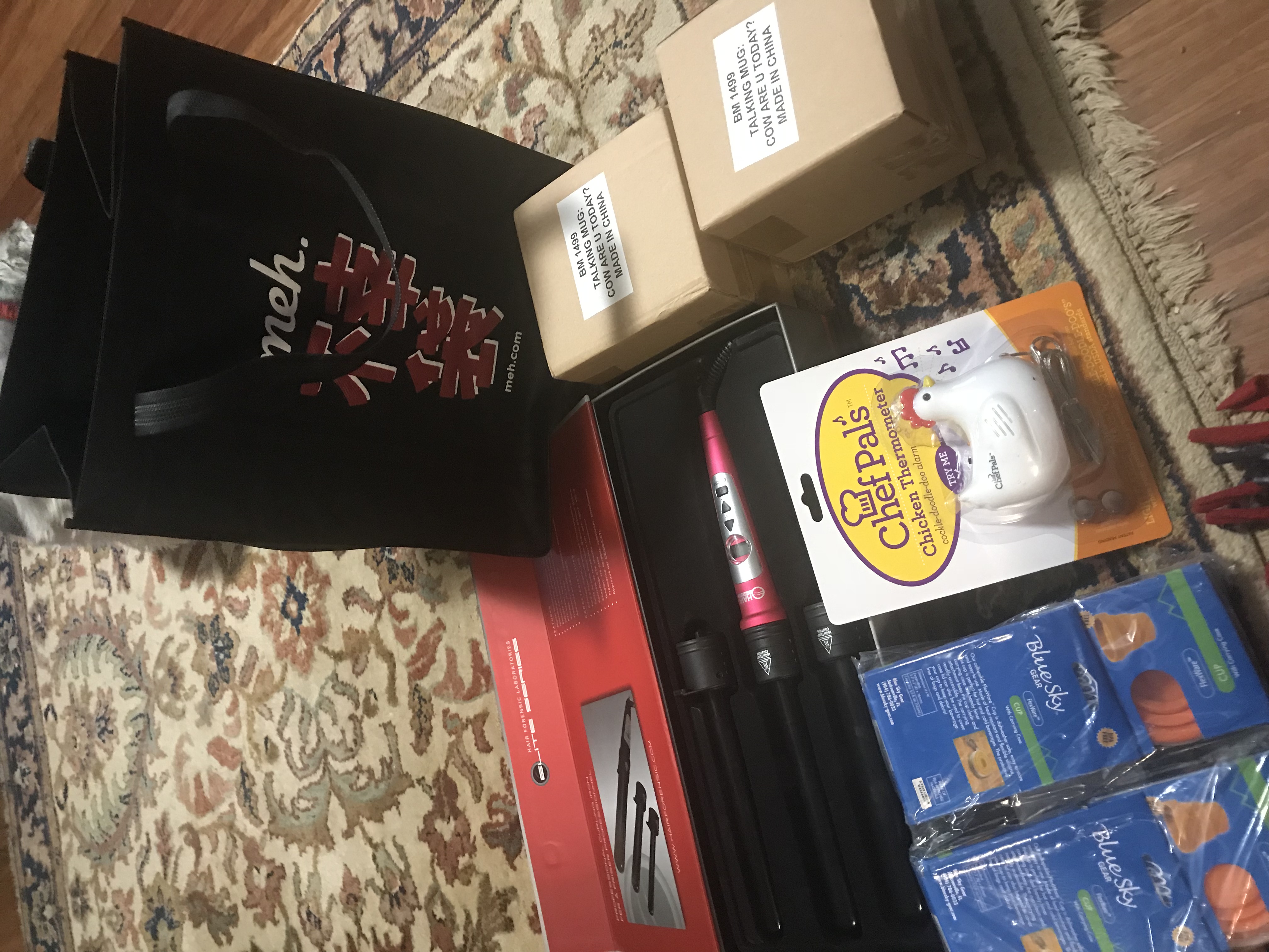 all items listed above 