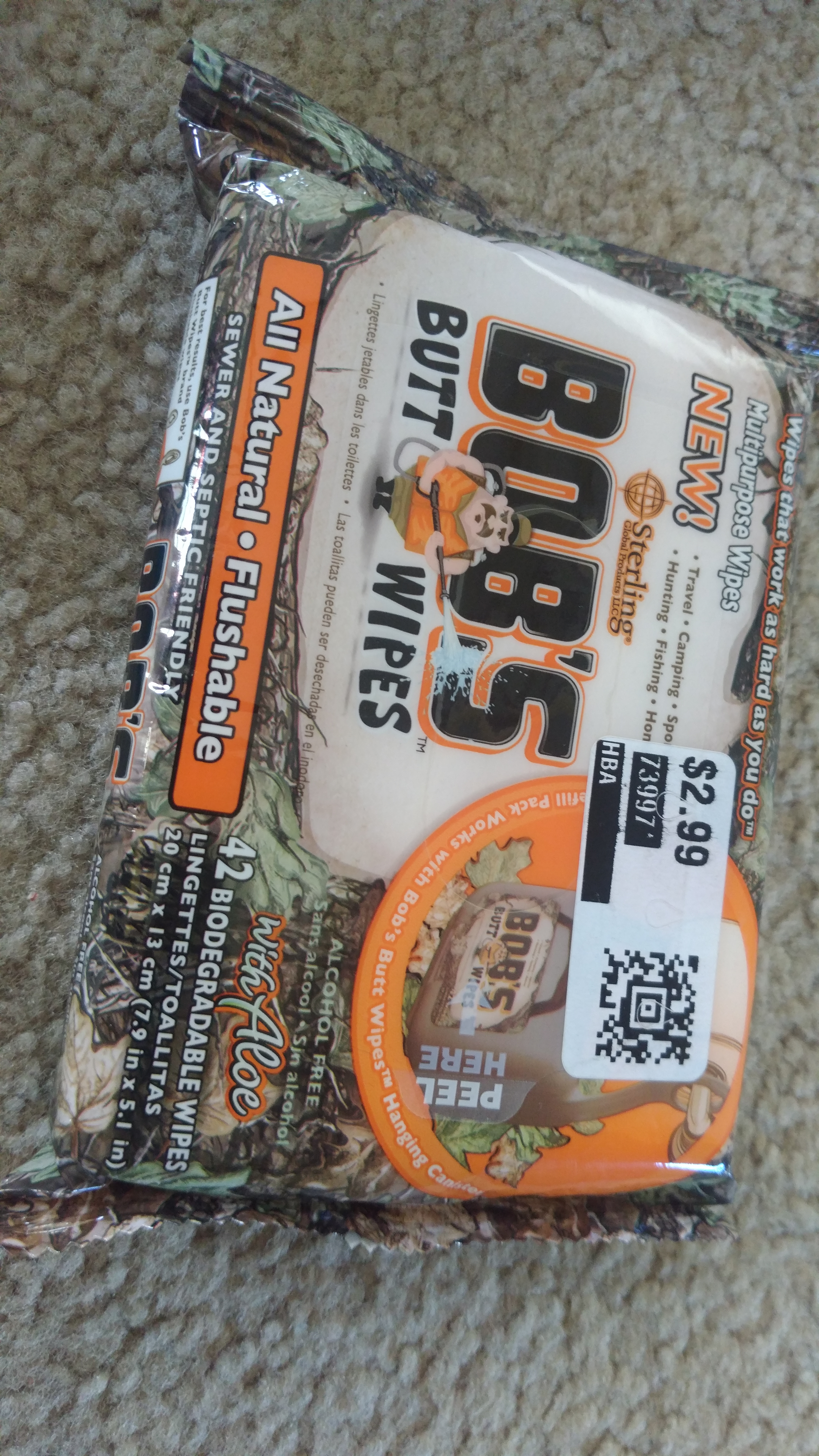Bob's Butt Wipes