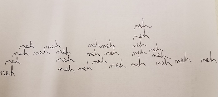 Meh Hand Written