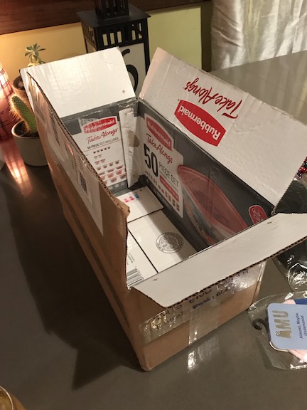 reused box