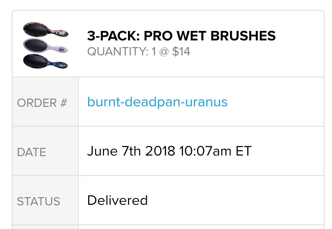 hair brushes