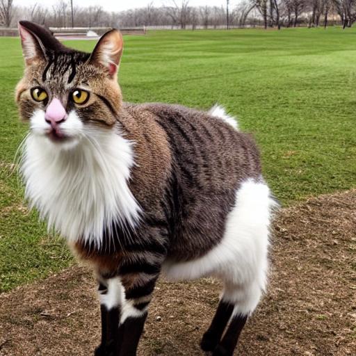 cat goat